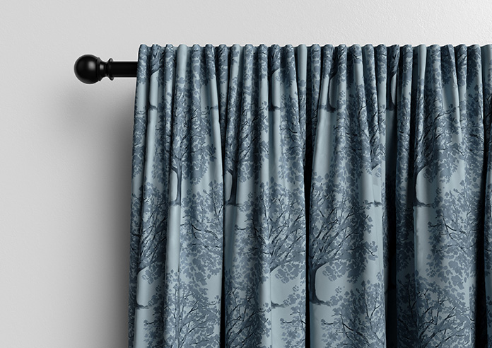 Classic Woodland, Monochrome - Made to Measure Curtains - Image 10